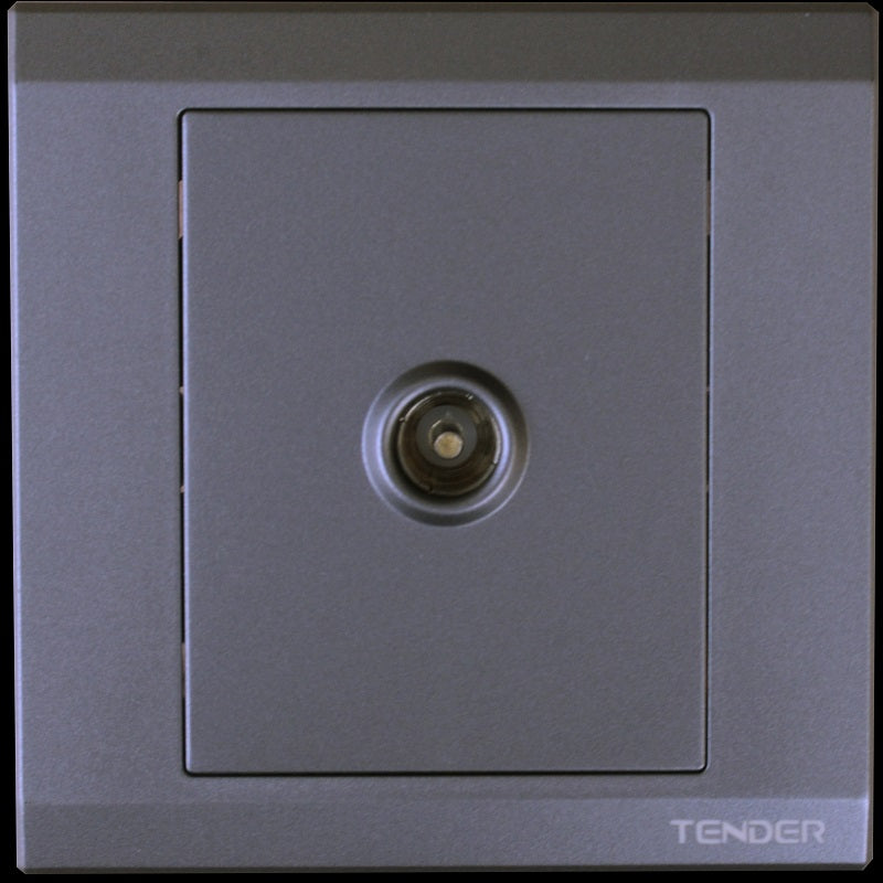 TENDER Dark Color Switch & Socket