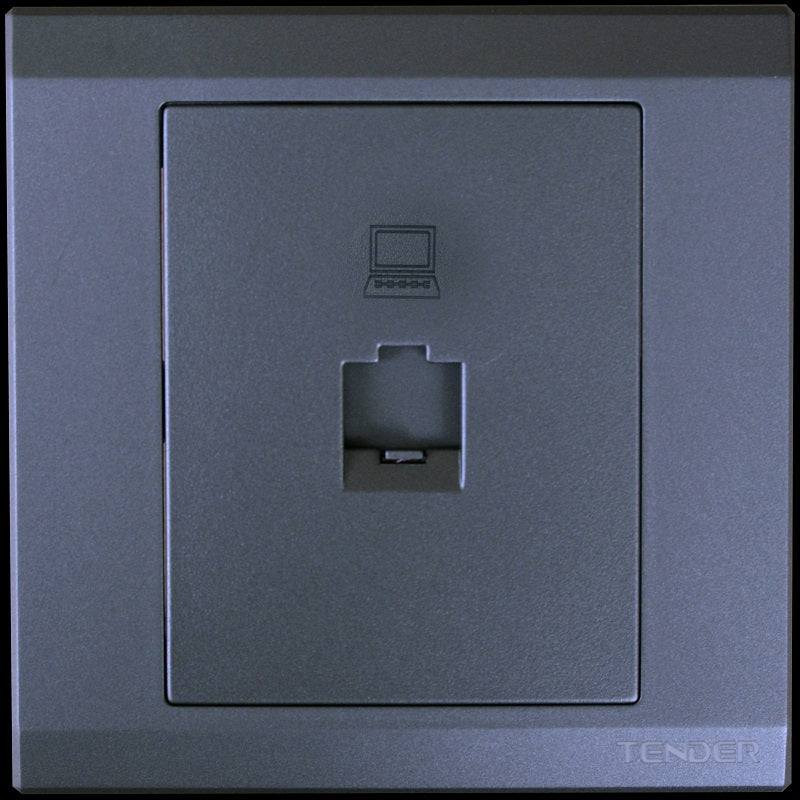 TENDER Dark Color Switch & Socket