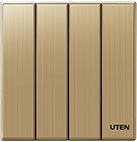 UTEN Switch & Socket Gold S200