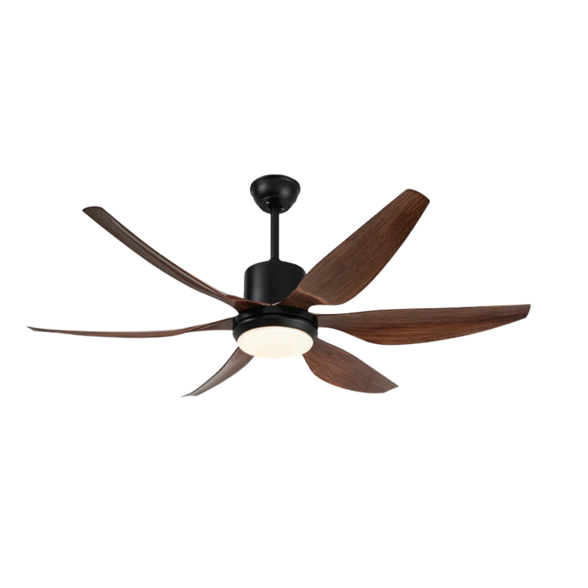 Qulik Silex Modern Decorative Silent ABS Blade  Under Light with Remote Ceiling Fan