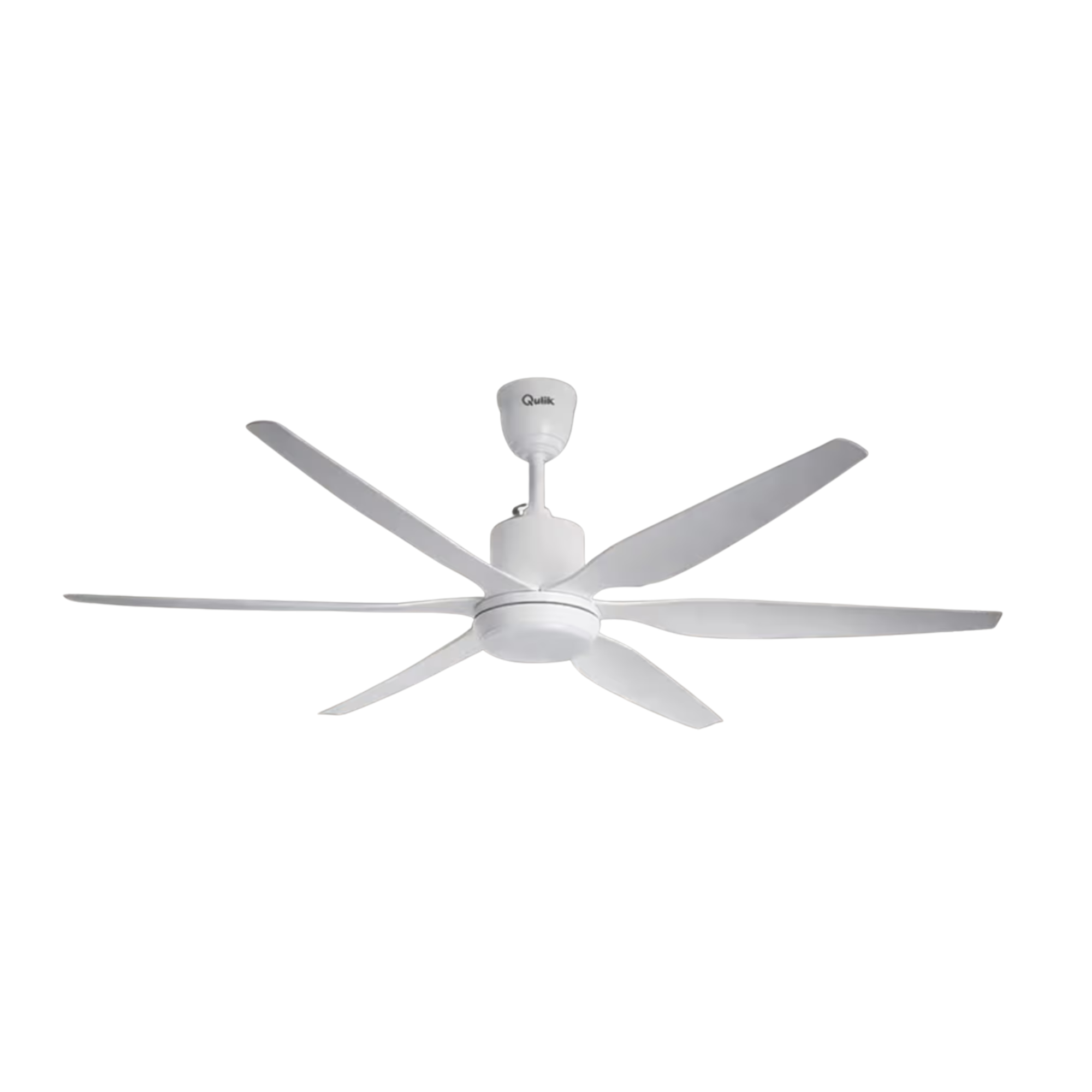 Qulik Silex Modern Decorative Silent ABS Blade  Under Light with Remote Ceiling Fan
