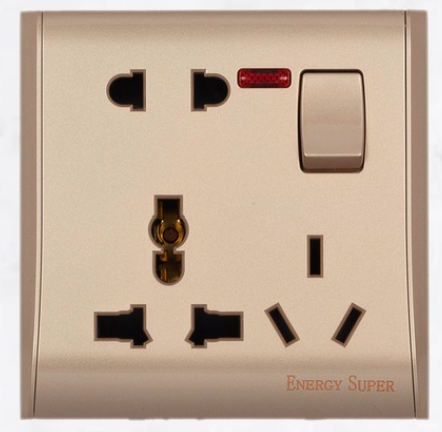 Energy Super Golden Switch & Socket