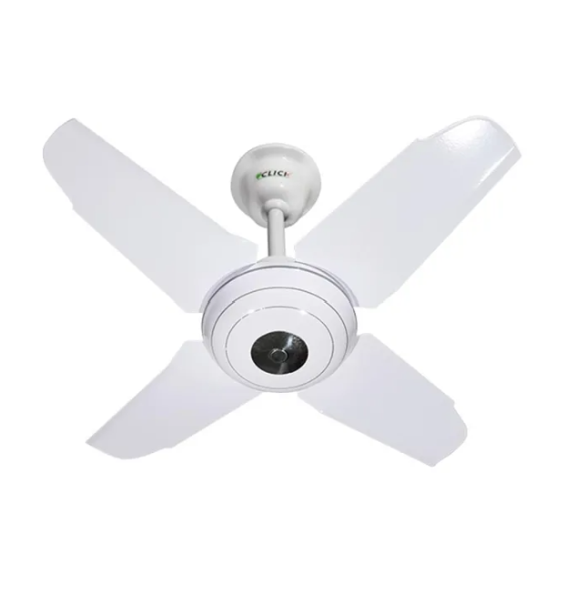 Click Ceiling Fan Crown Ivory Gold