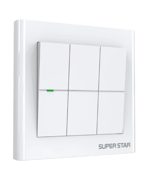 Super Star Mirror Series Switch Socket