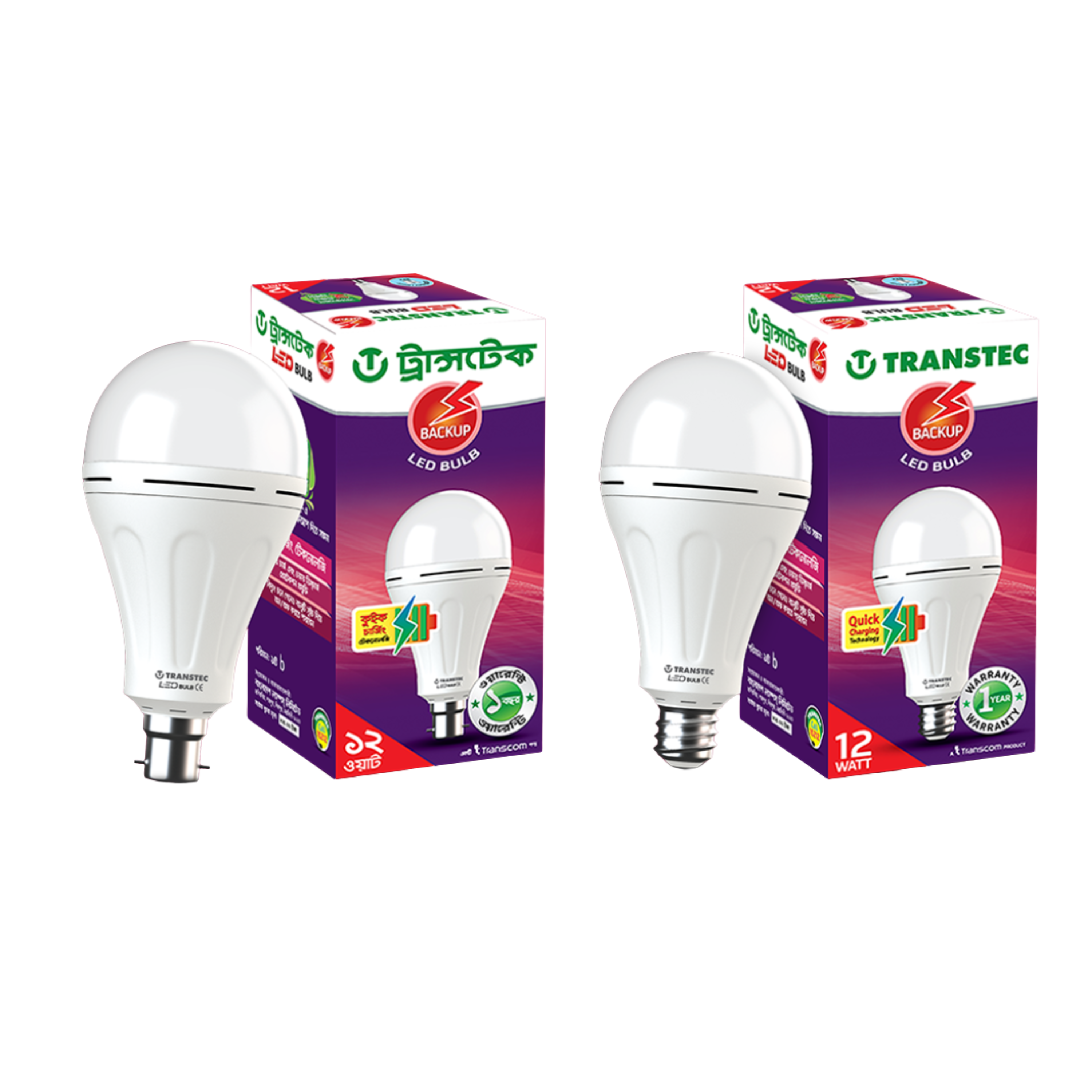 Transtec LED AC/DC (Backup) Bulb