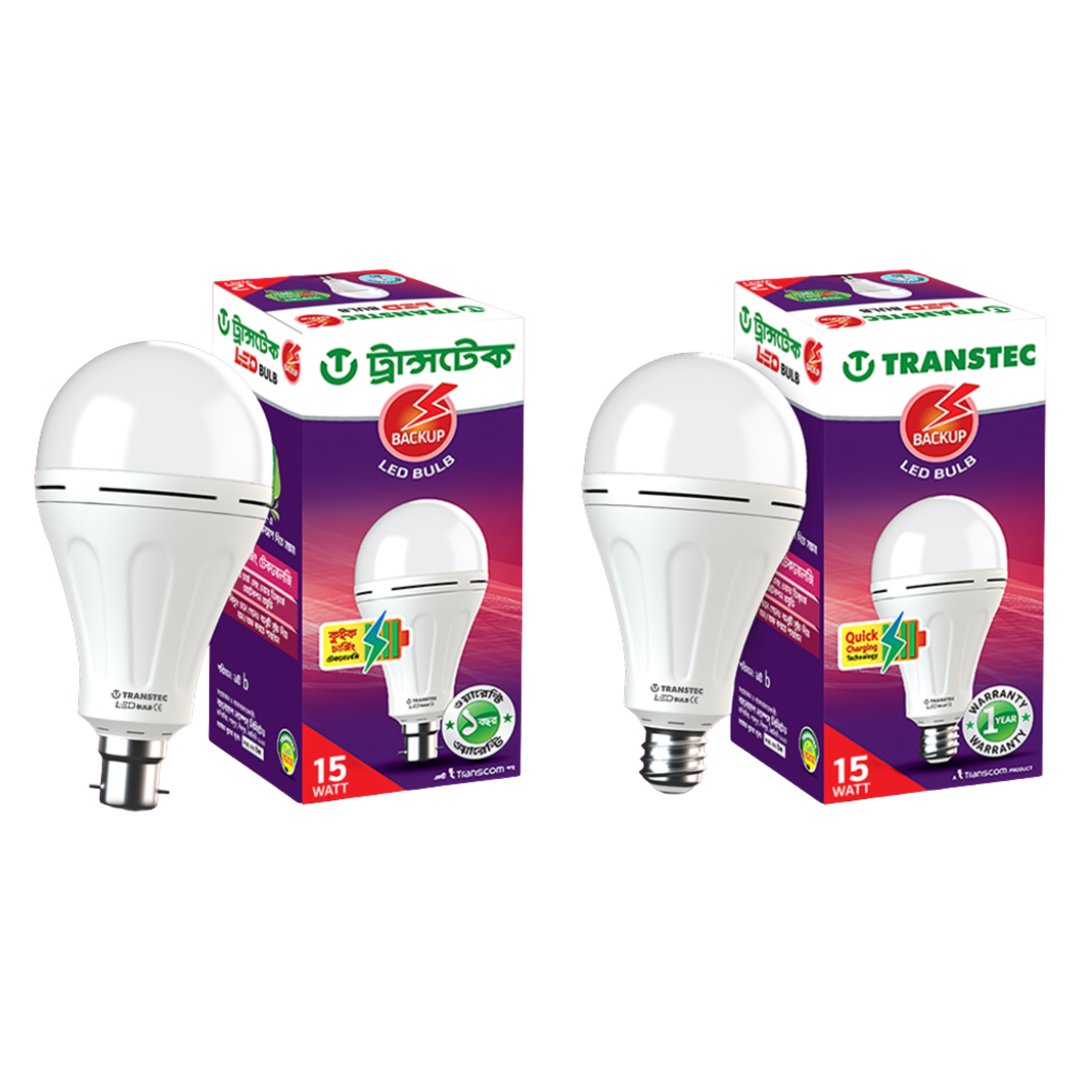 Transtec LED AC/DC (Backup) Bulb