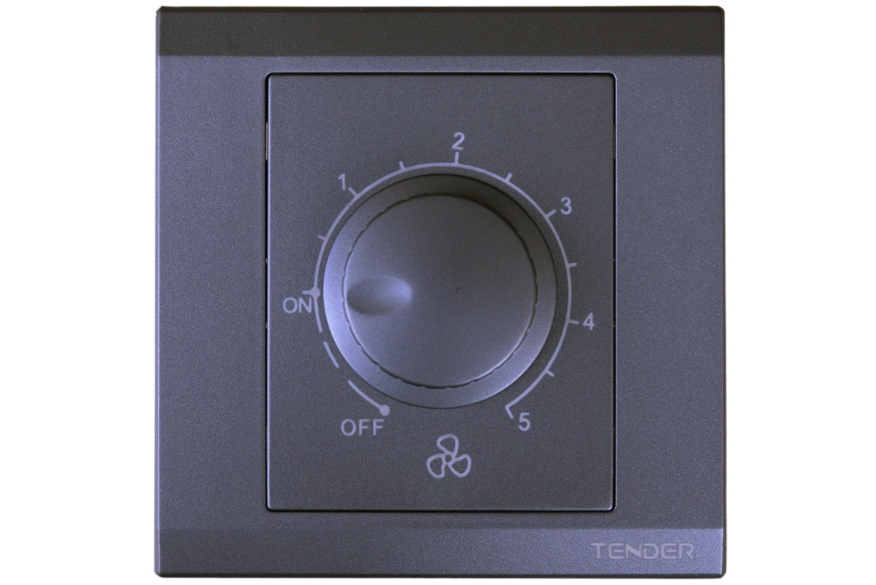 TENDER Dark Color Switch & Socket