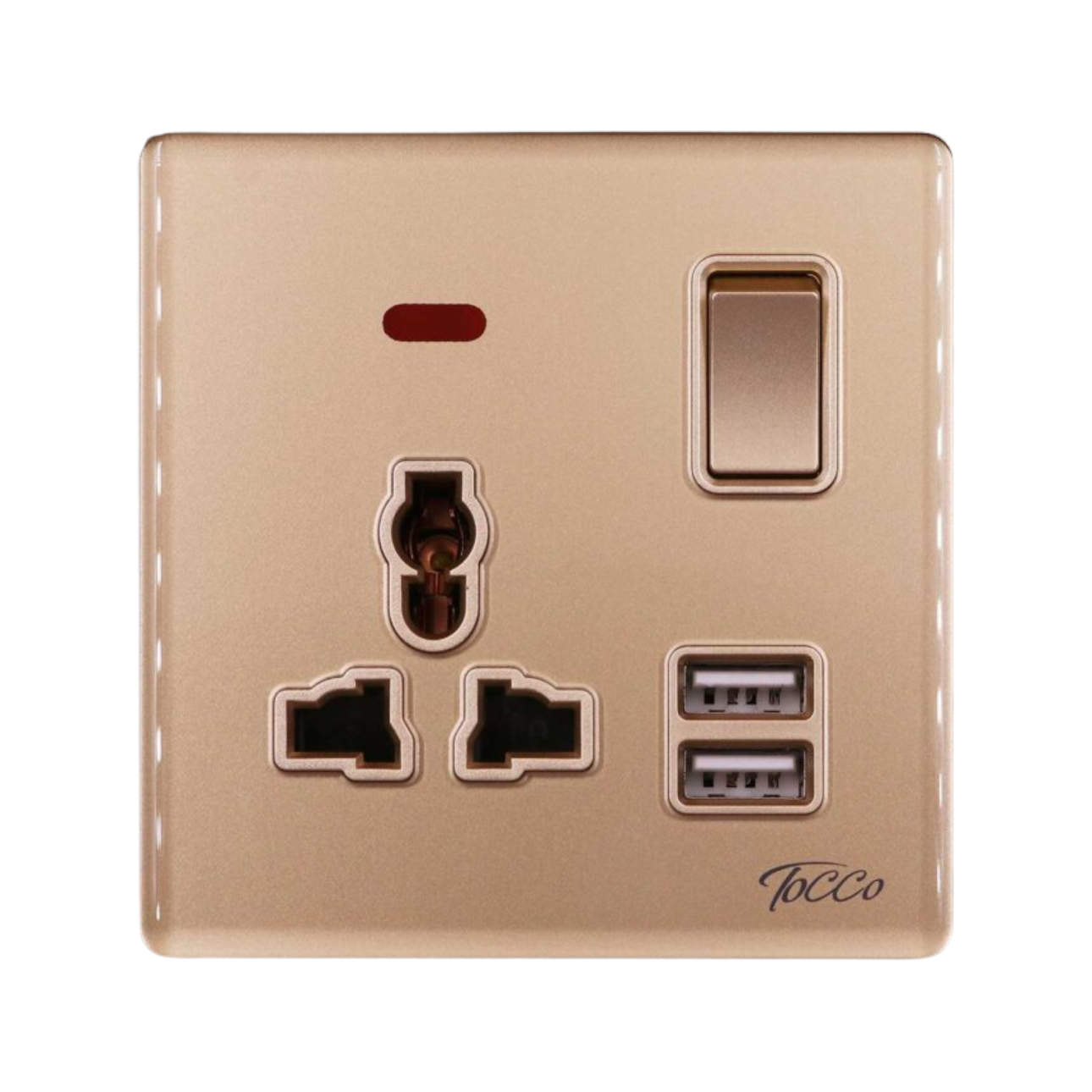 Tocco France Luxury Glass Switch & Socket