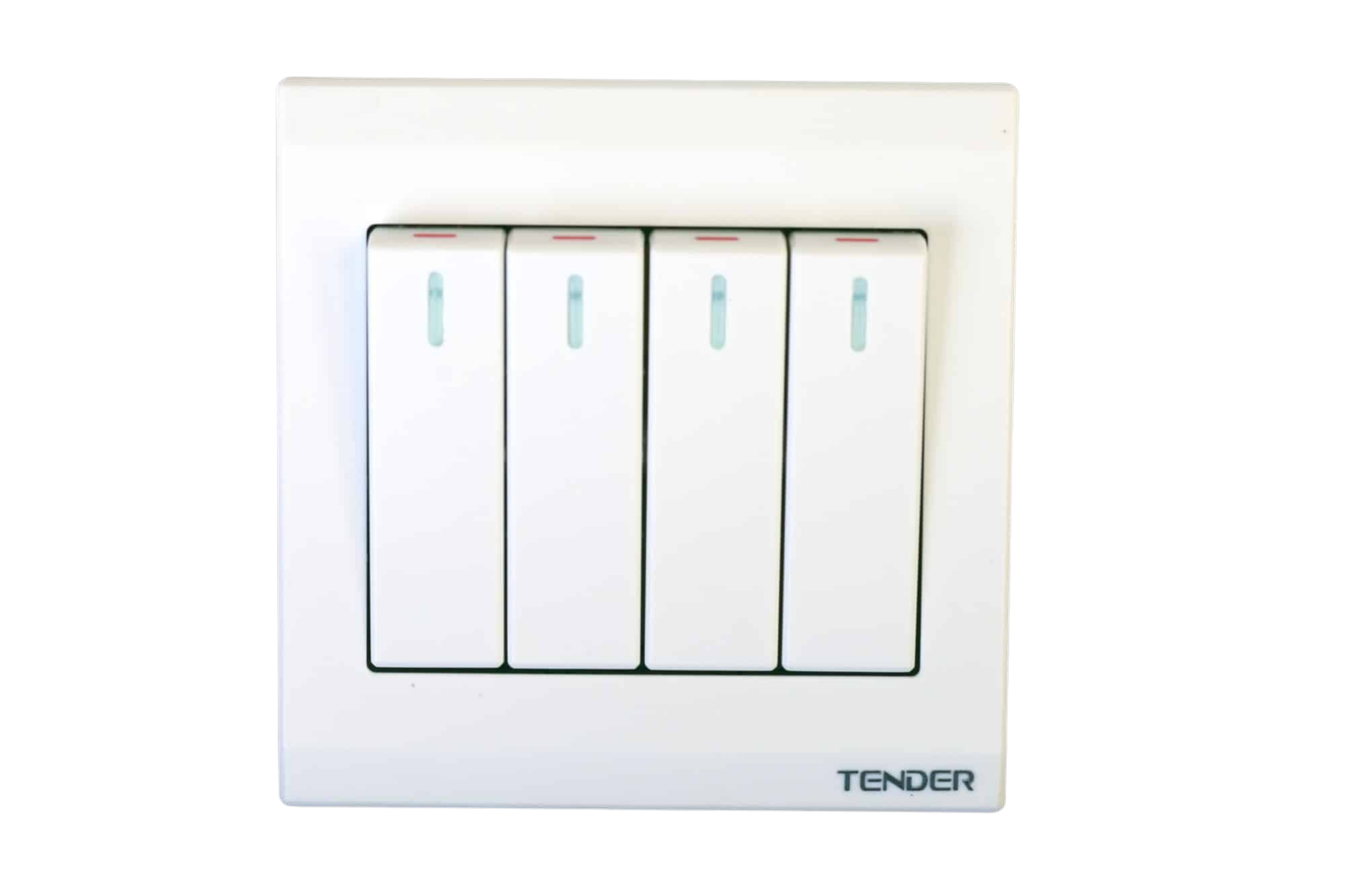 TENDER Off White Switch & Socket