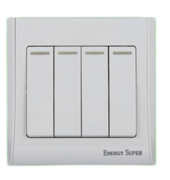 Energy Super Off White Switch & Socket