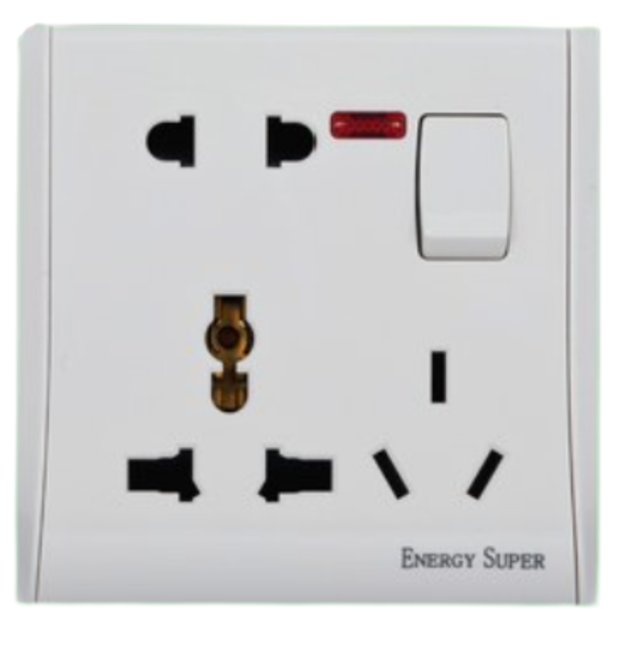 Energy Super Off White Switch & Socket