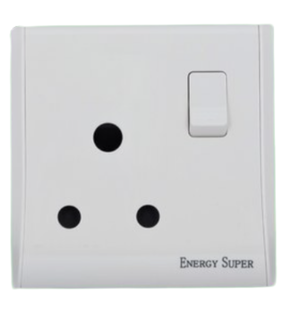 Energy Super Off White Switch & Socket