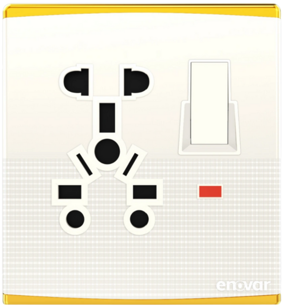Akij Enovar Cherry Switch & Socket