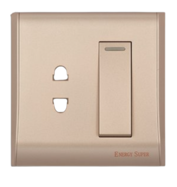 Energy Super Golden Switch & Socket